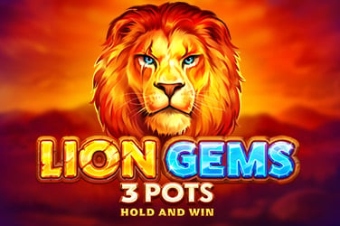 Lion Gems 3 Pots: Hold and Win